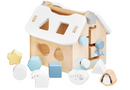 Sorter - uma casa educacional de madeira com blocos